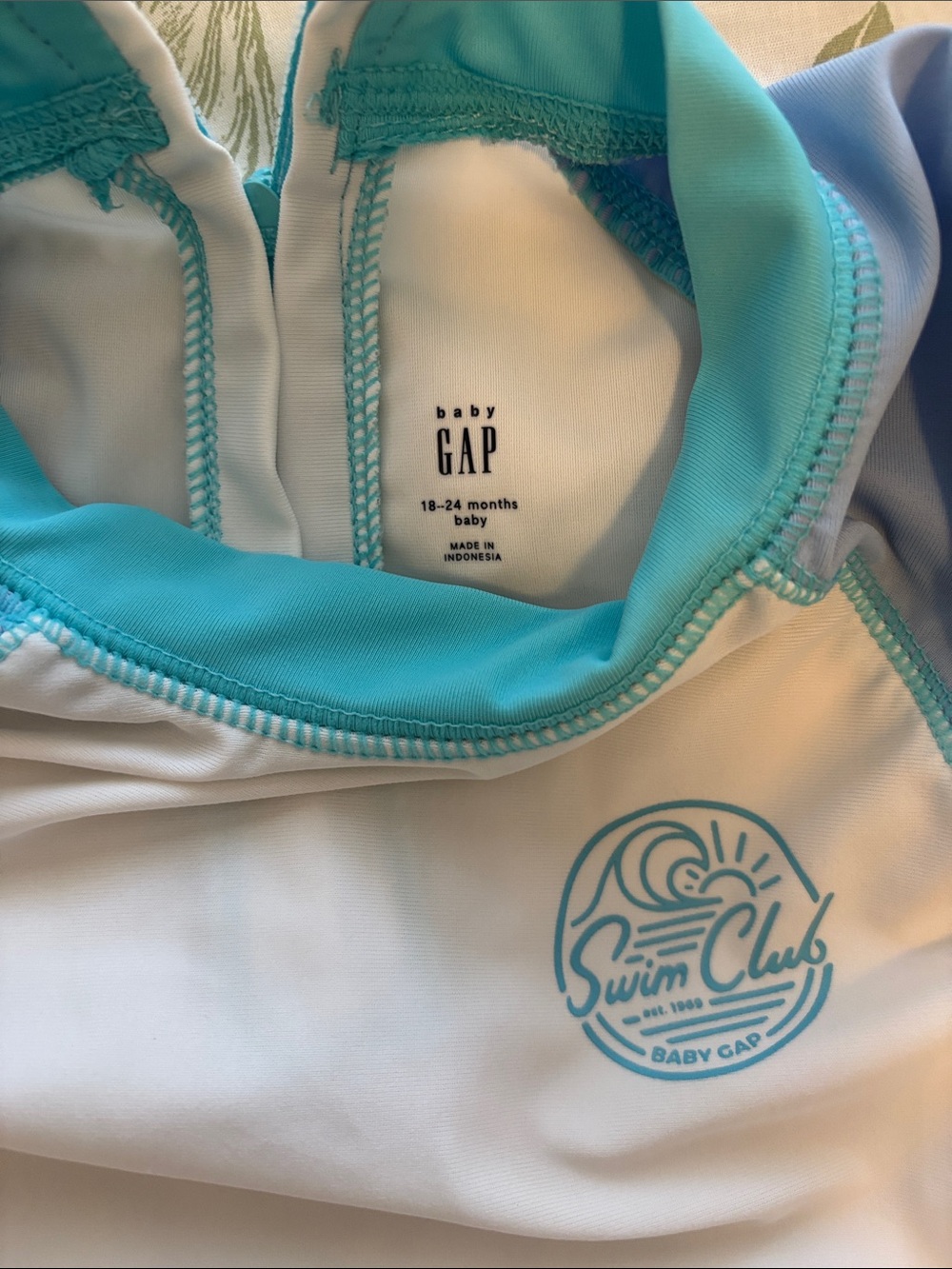 Baby Gap Short Sleeve rash guard